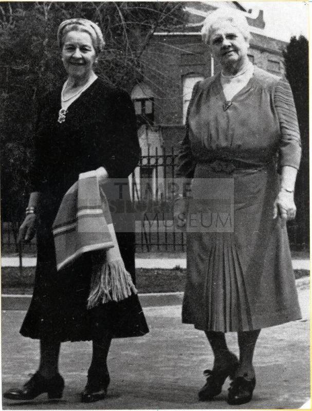 Two Women on College Campus