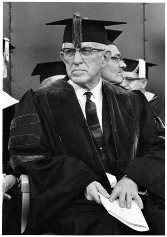 President Harold D. Richardson in Convocation Robe