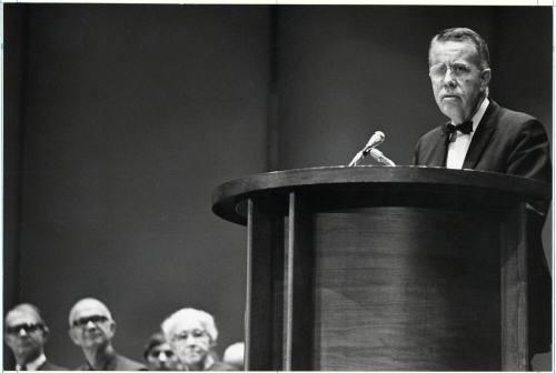 Arizona Governor Jack Williams at Payne Complex Dedication