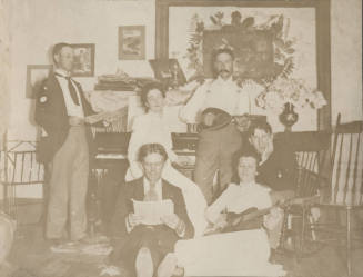 Three Photos of Family Groups