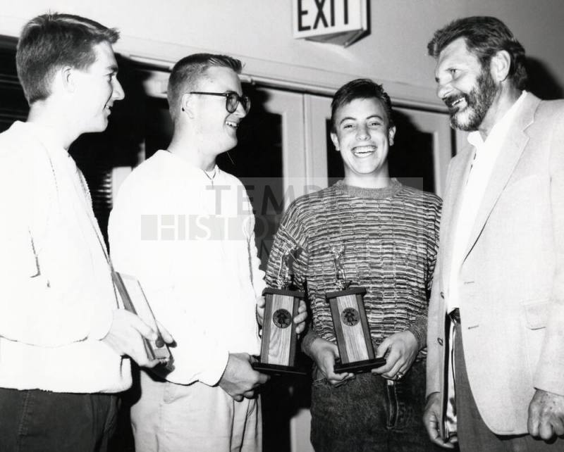 Golf teens with awards