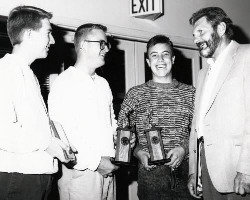 Golf teens with awards