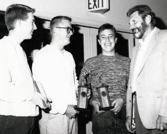 Golf teens with awards
