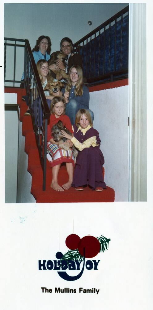 Mullins Family photo Christmas Card