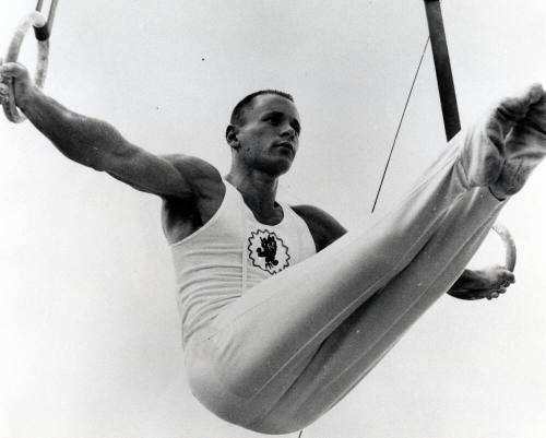 Chris Evans (ASU Gymnast) on Rings