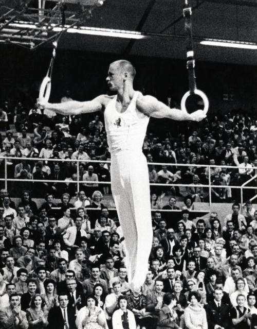 Chris Evans (ASU Gymnast) on Rings