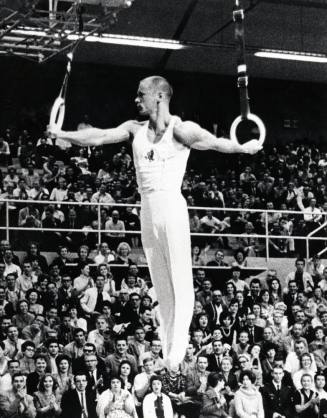 Chris Evans (ASU Gymnast) on Rings
