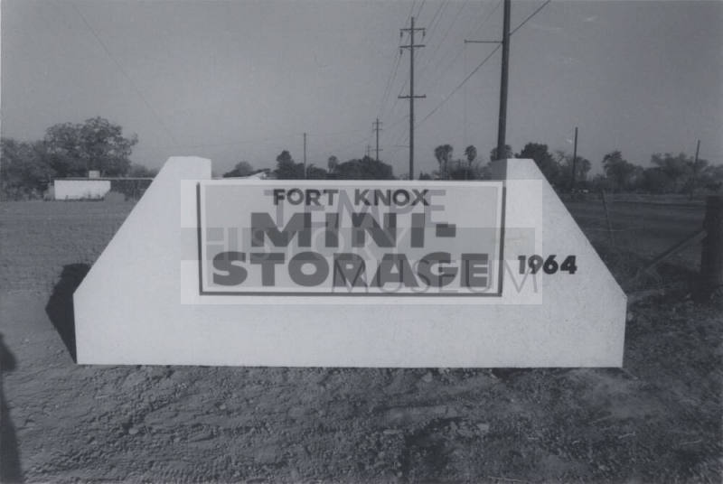 Fort Knox Mini-Storage - 1964 East University Drive, Tempe, Arizona