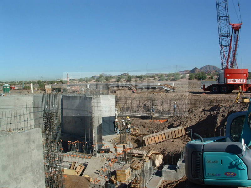 Tempe Center for the Arts construction photograph-Construction Progress