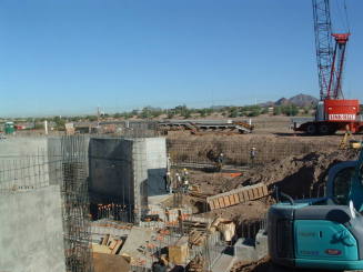 Tempe Center for the Arts construction photograph-Construction Progress