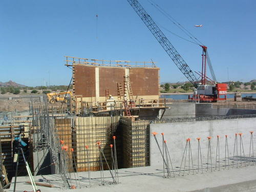 Tempe Center for the Arts construction photograph-Theater Construction