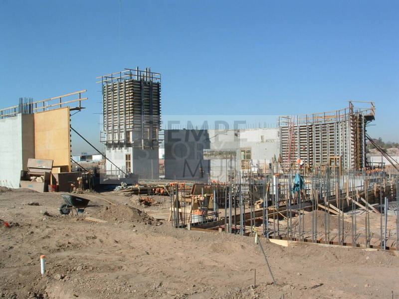 Tempe Center for the Arts construction photograph-Theater Site
