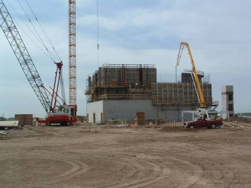 Tempe Center for the Arts construction photograph-Outside View of Theater