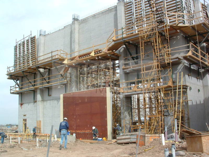 Tempe Center for the Arts construction photograph-Outside view of building