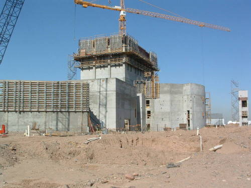 Tempe Center for the Arts construction photograph-Building Progress