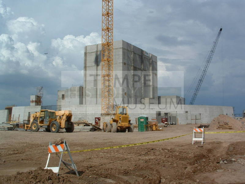 Tempe Center for the Arts construction photograph-Building Progress