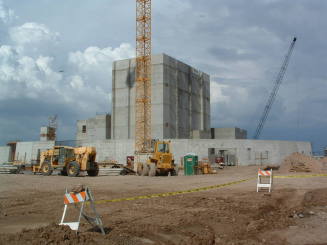 Tempe Center for the Arts construction photograph-Building Progress