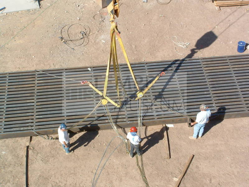 Tempe Center for the Arts construction photograph-Grate Rigging
