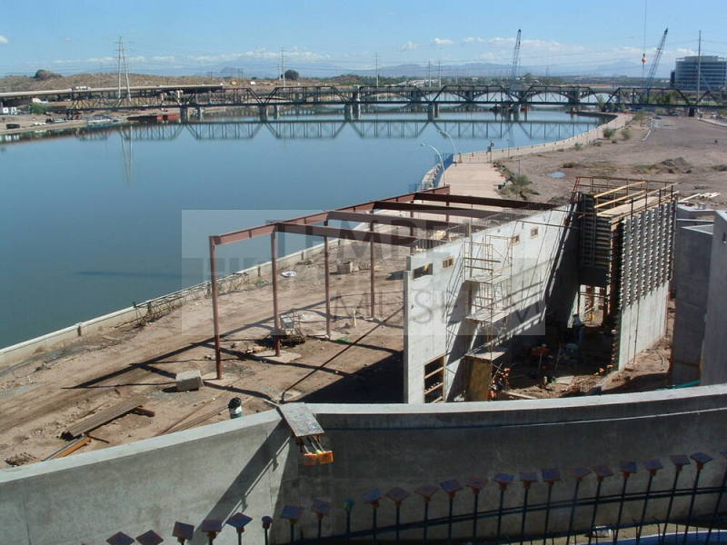 Tempe Center for the Arts construction photograph