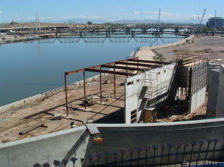 Tempe Center for the Arts construction photograph
