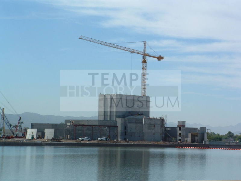 Tempe Center for the Arts construction photograph