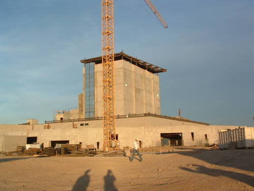 Tempe Center for the Arts construction photograph-Outside View of Building