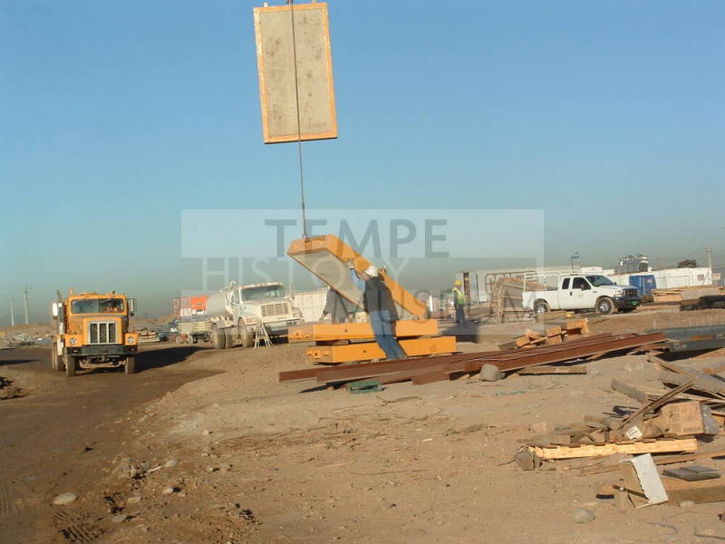 Tempe Center for the Arts construction photograph