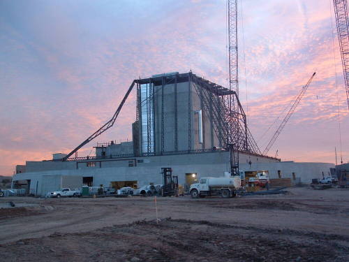 Tempe Center for the Arts construction photograph-Construction Site