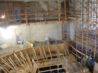 Tempe Center for the Arts construction photograph-Theater Tier Construction