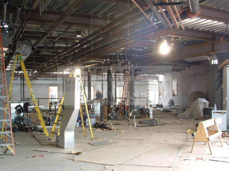 Tempe Center for the Arts construction photograph