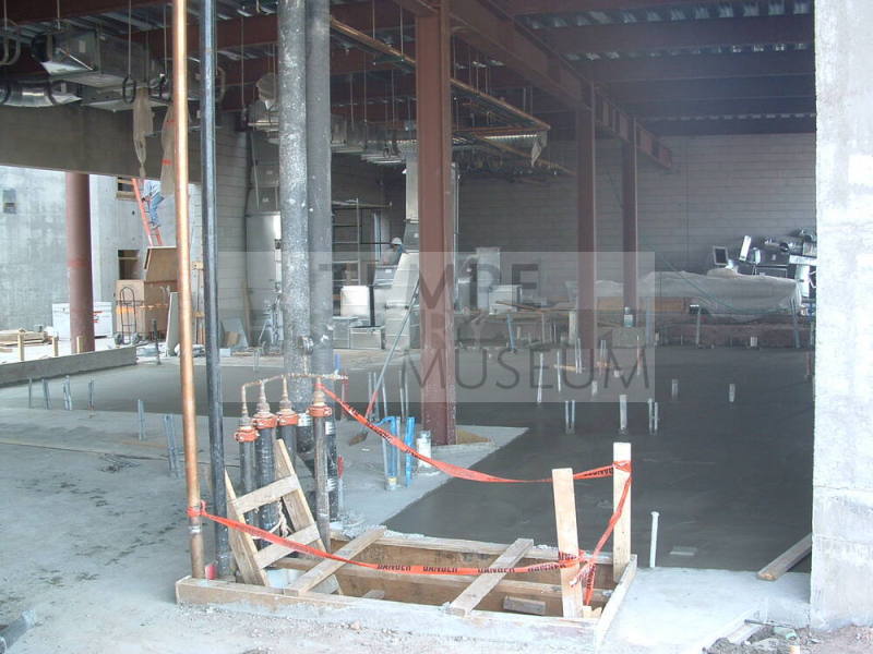 Tempe Center for the Arts construction photograph-Internal Construction