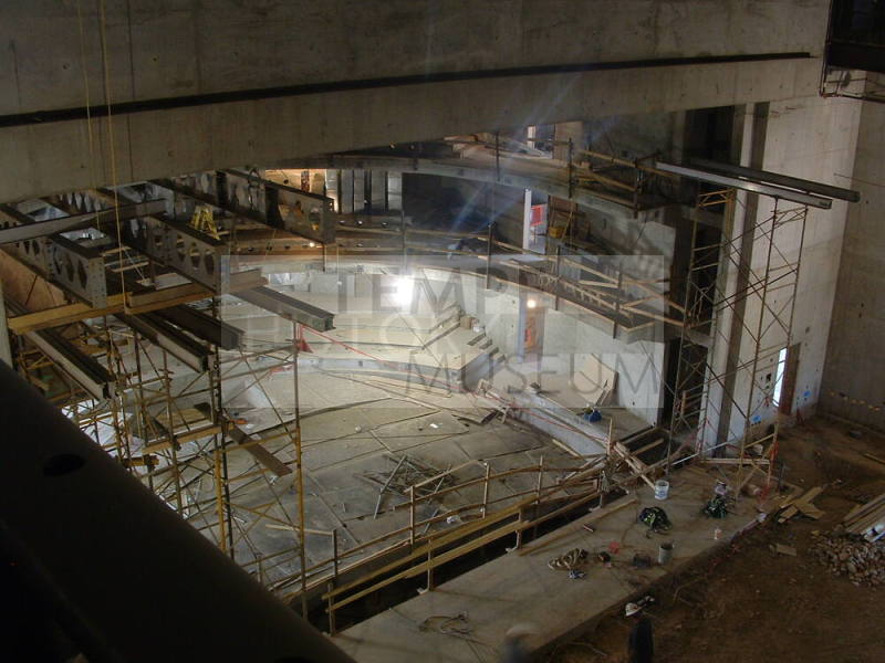 Tempe Center for the Arts construction photograph-Theater Construction