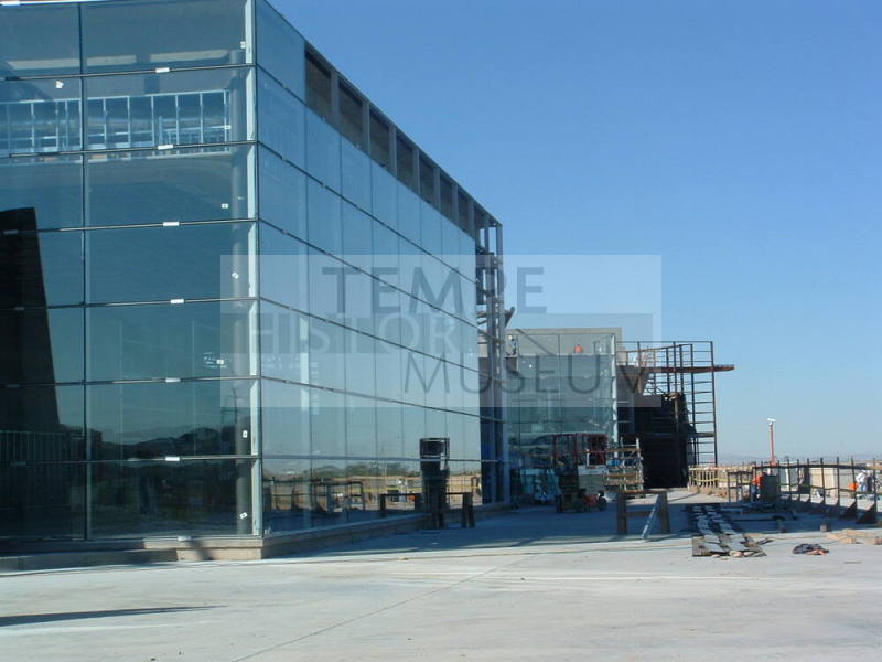 Tempe Center for the Arts construction photograph-Reflecting Pool