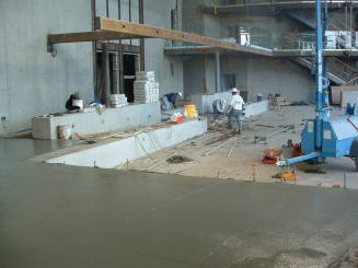 Tempe Center for the Arts construction photograph- Stair Construction