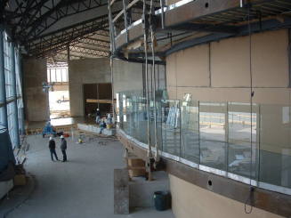 Tempe Center for the Arts construction photograph-Lobby Construction
