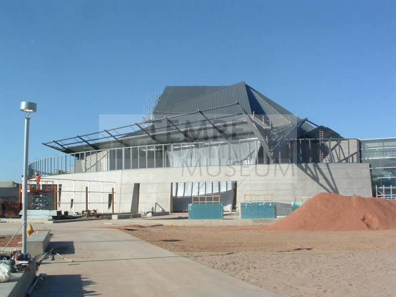 Tempe Center for the Arts construction photograph-West Facing View
