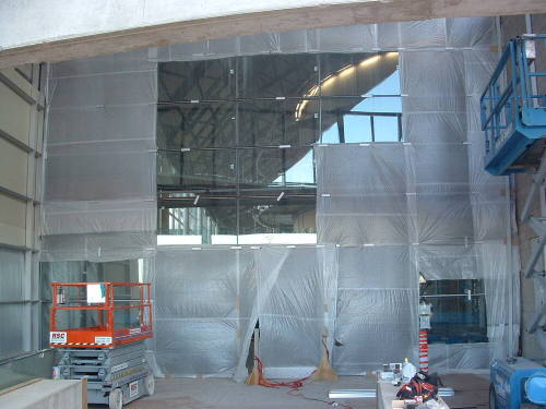 Tempe Center for the Arts construction photograph-Front Entrance