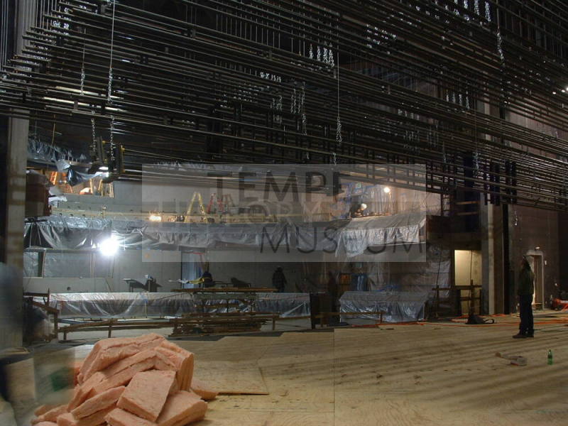 Tempe Center for the Arts construction photograph-Theater Construction