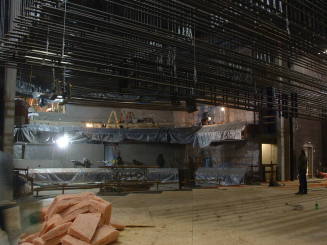 Tempe Center for the Arts construction photograph-Theater Construction