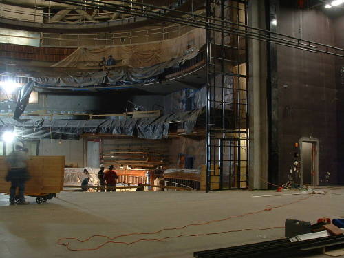Tempe Center for the Arts construction photograph-Theater Construction