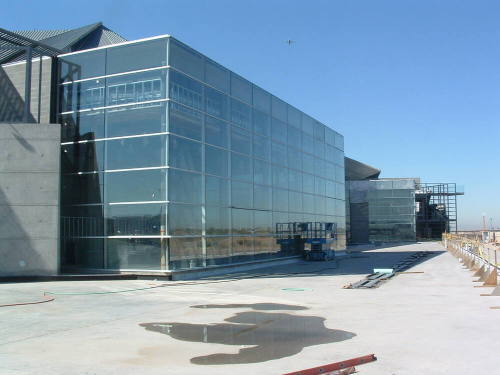 Tempe Center for the Arts construction photograph-Reflecting Pool