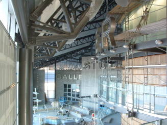 Tempe Center for the Arts construction photograph-Lobby Construction