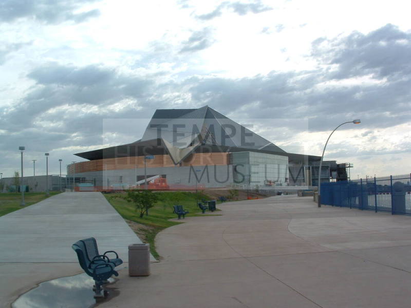 Tempe Center for the Arts construction photograph-South Facing View of TCA