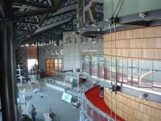 Tempe Center for the Arts construction photograph-Lobby Construction