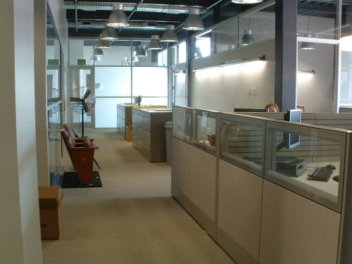Tempe Center for the Arts construction photograph- Office