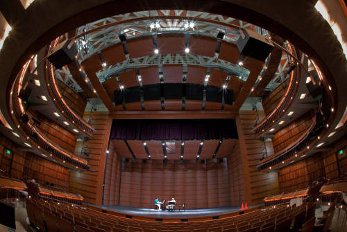 Tempe Center for the Arts construction photograph- Completed Theater