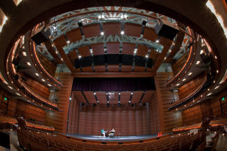 Tempe Center for the Arts construction photograph- Completed Theater