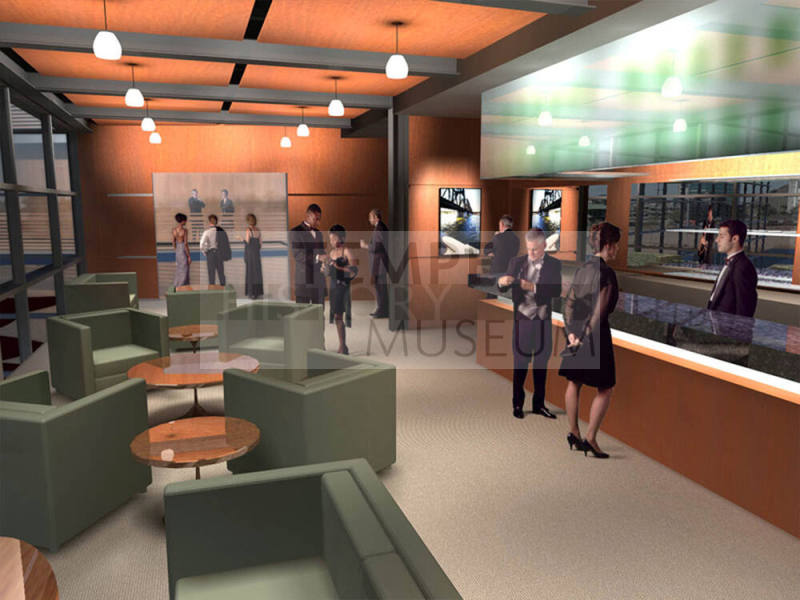 Tempe Center for the Arts Prelimnary Artist Rendering- Lounge