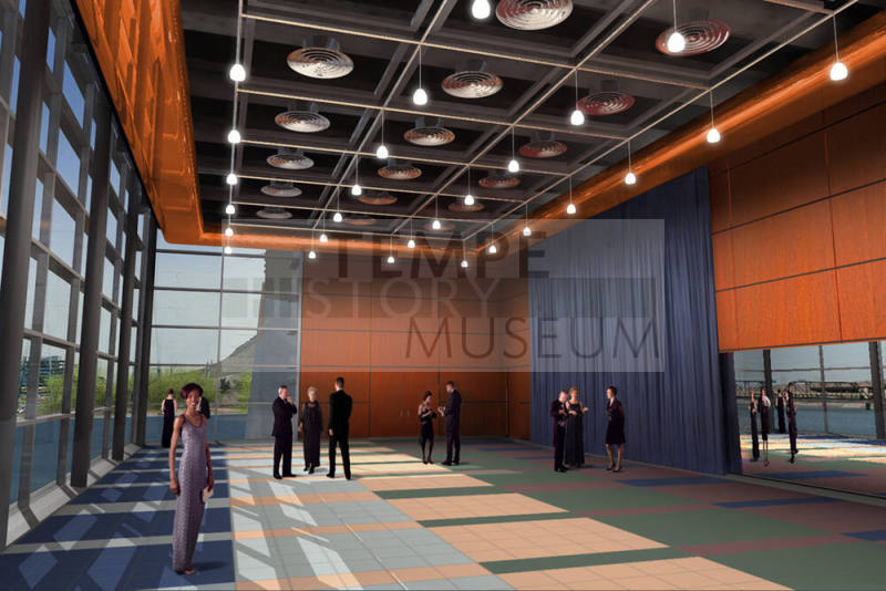 Tempe Center for the Arts Prelimnary Artist Rendering-Lakeside
