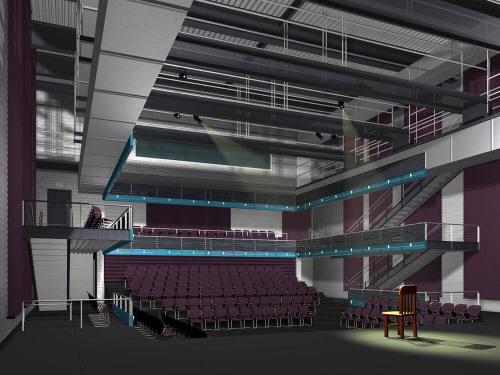 Tempe Center for the Arts Prelimnary Artist Rendering-Studio